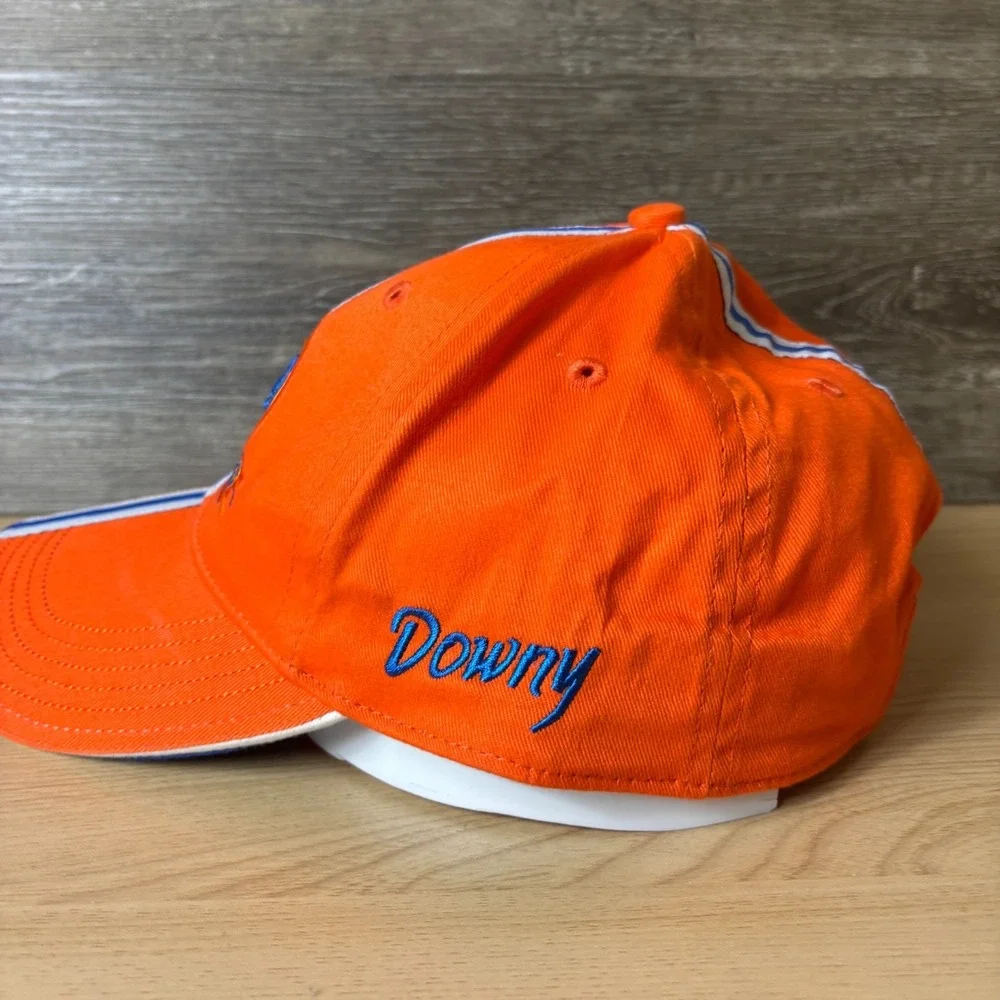 Tide Racing Hat Cap Strap Back Orange Nascar One Size Adjustable